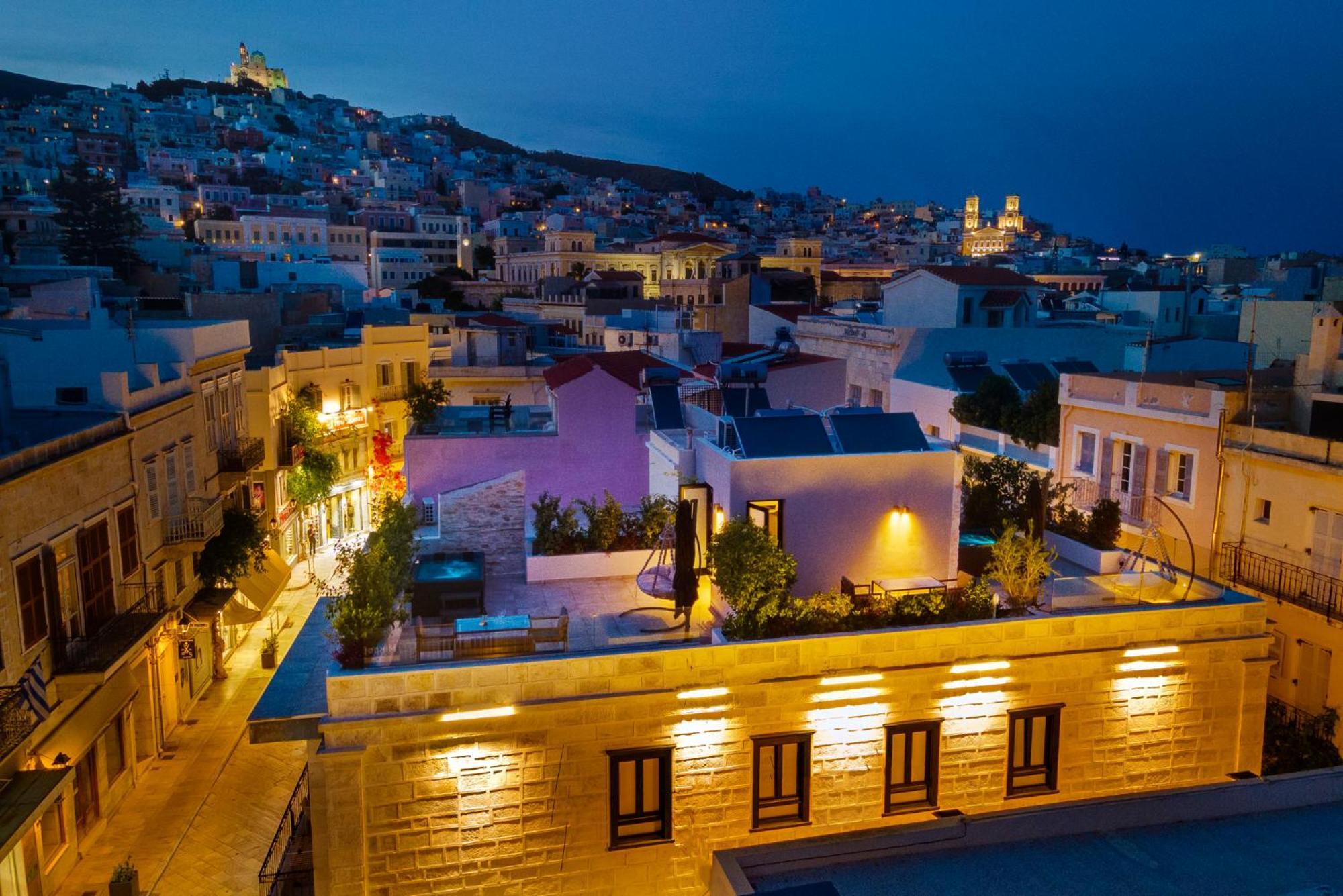Ninemian Suites Syros Ermoupoli Exterior foto